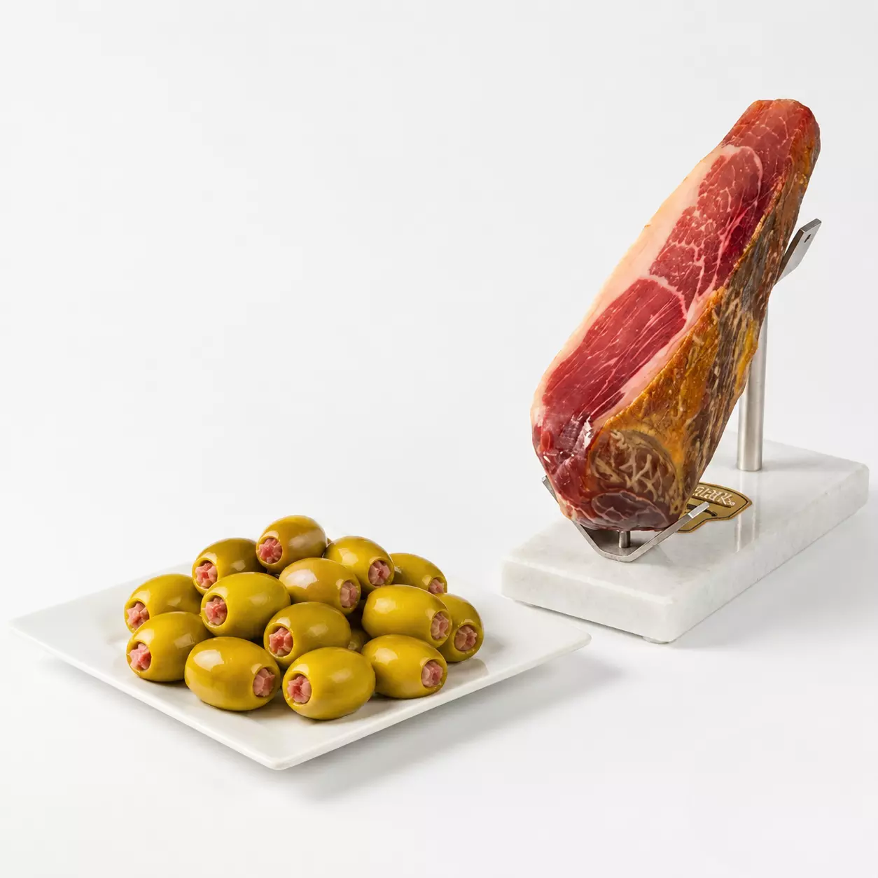 Azeitona Gordal Recheada com Jamón Serrano